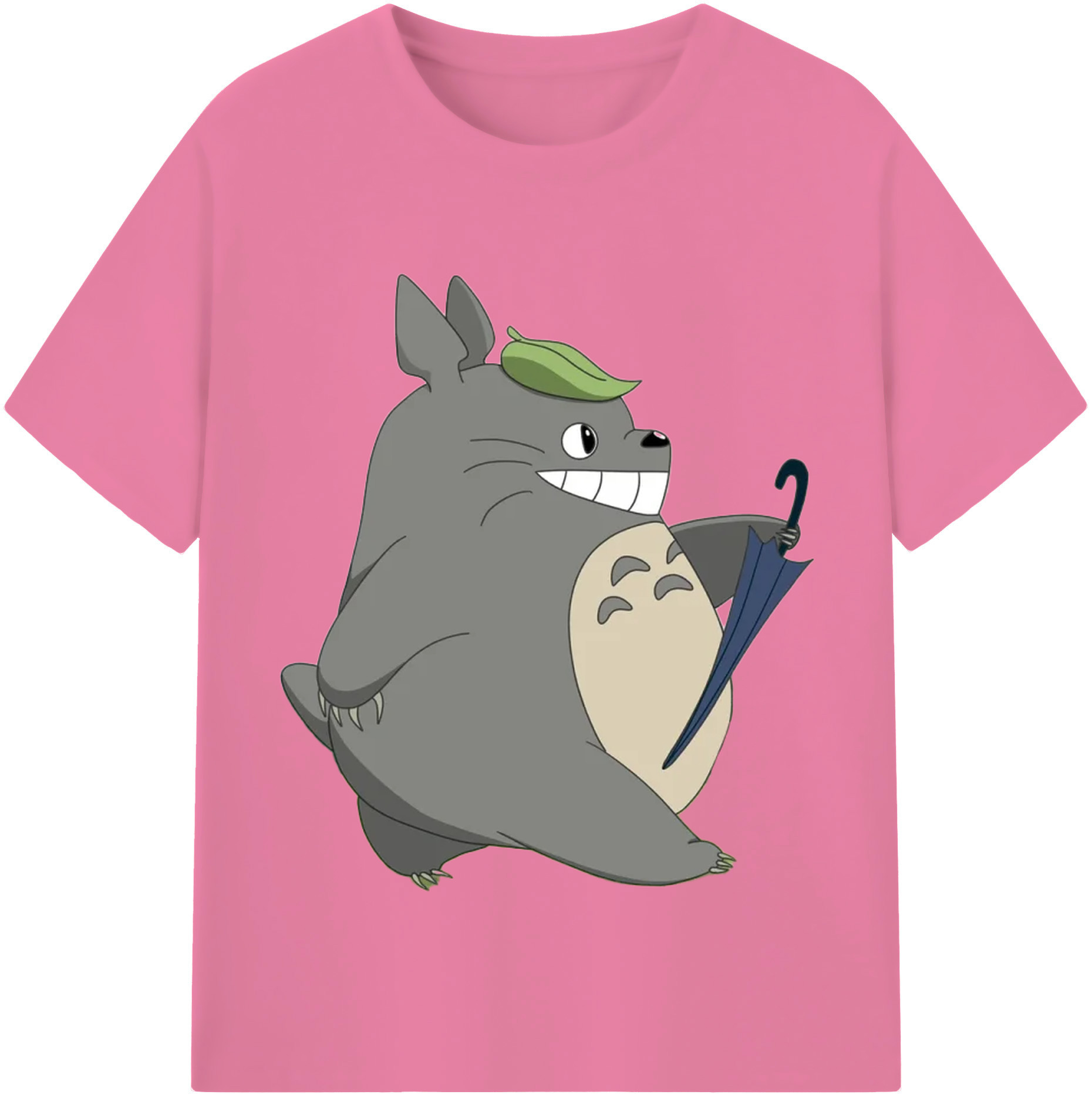 （画像用） となりのトトロ 草壁メイ 草壁サツキ My Neighbor Totoro Satsuki Kusakabe Mei Kusakabe 綿100％半袖Tシャツ（フロントプリント）
